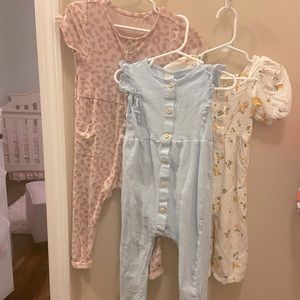 Bundle of 3 Rompers